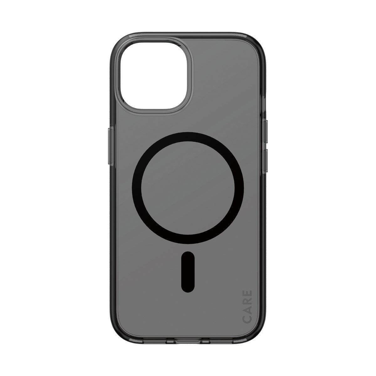 CARE by PanzerGlass® Urban Combat Case Smokey w. Black MagSafe iPhone 15